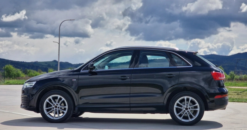 Audi Q3 cena 75900 przebieg: 187000, rok produkcji 2015 z Wronki małe 742